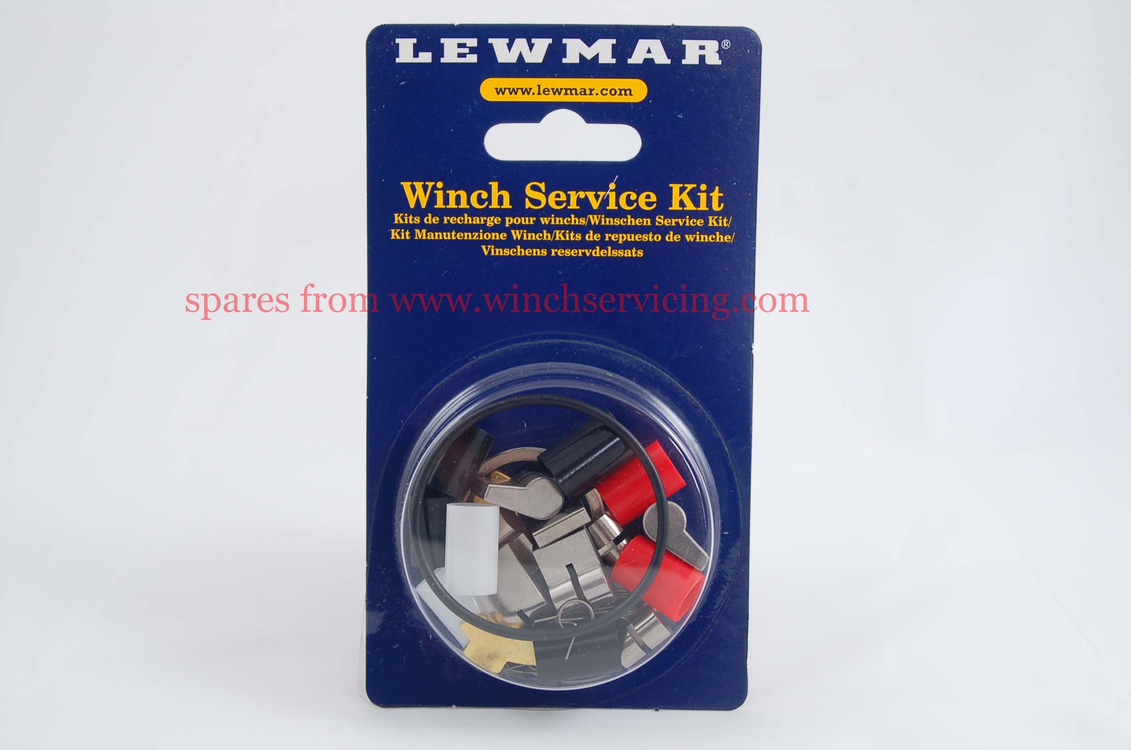 Kit Manutenzione Winch LEWMAR - Grasso, Olio E Molle Per Salpancora
